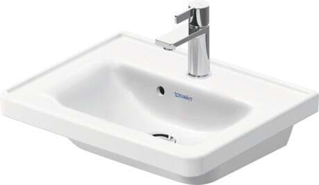 DURAVIT D-Neo umývátko 50x40cm, s přepadem #0742500000 - bílá