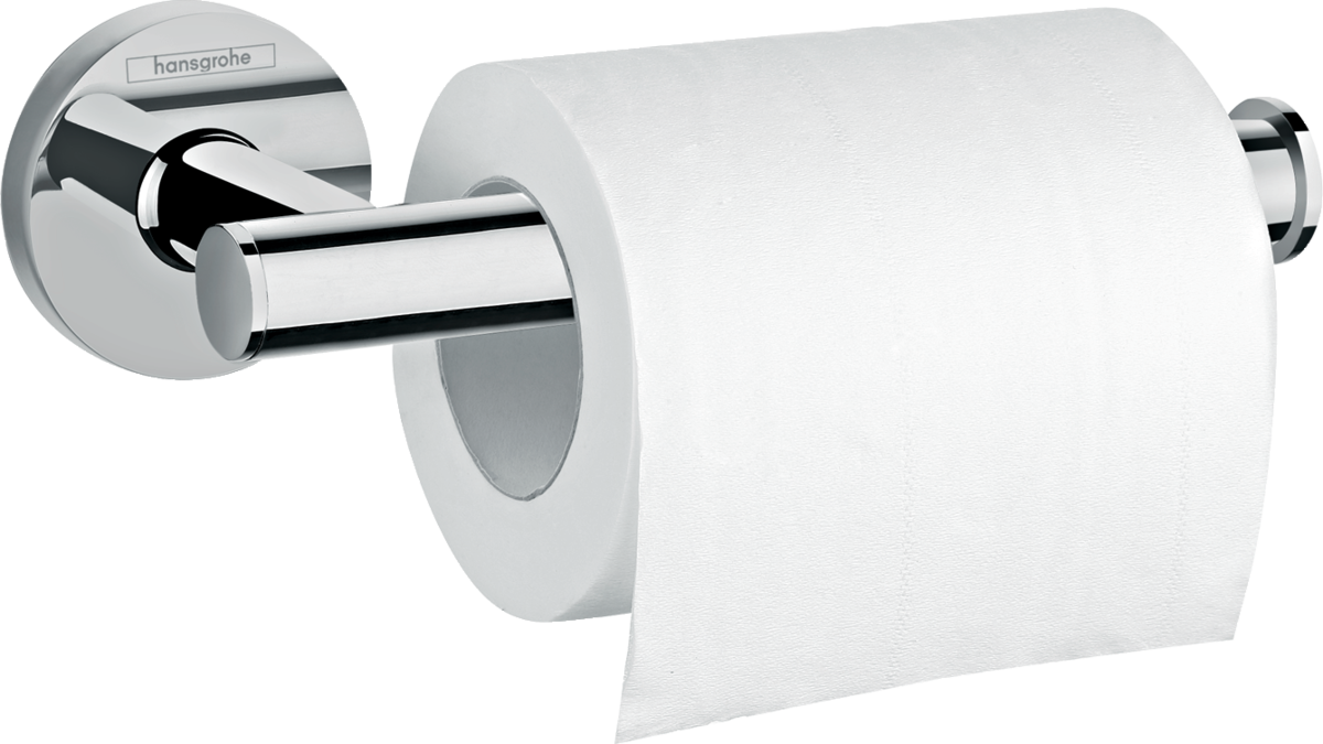 Зображення з  HANSGROHE Logis Universal Držák na toaletní papír bez krytu #41726000 - chrom
