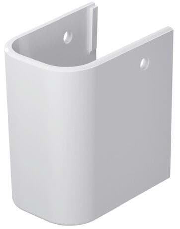 DURAVIT Polosloup 085832 Design by sieger design #0858320000 - Barva 00, Bílá Vysoký lesk 180 x 280 mm
