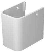 DURAVIT Polosloup 085828 Design by sieger design #08582800001 - Barva 00, Bílá Vysoký lesk 210 x 310 mm