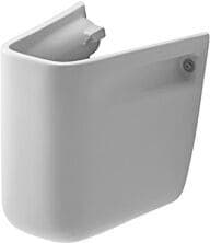 DURAVIT Polosloup 085717 Design by sieger design #08571700002 - Barva 00, Bílá Vysoký lesk 215 x 213 mm