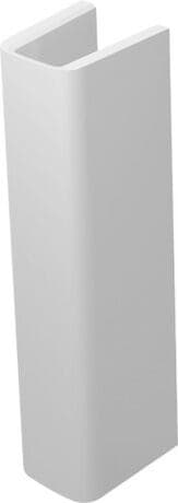DURAVIT Sloup 085839 Design by Philippe Starck #08583900001 - Barva AA, Bílá Vysoký lesk, DuraShield 175 x 210 mm