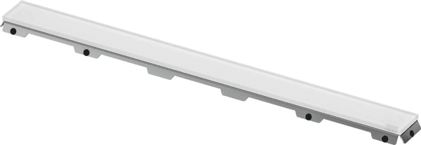 TECE Skleněný kryt TECEdrainline pro sprchový žlab, satinovaný, Saténové bílé sklo, 1200 mm #601293