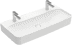 Obrázek VILLEROY BOCH Umyvadlo Finion, 1000 x 470 x 165 mm, bílá Alpine CeramicPlus, bez přepadu, broušené #41681LR1