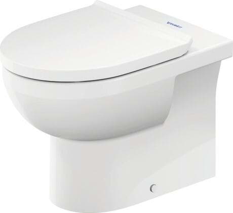 DURAVIT WC stojící, Rimless, HygieneGlaze #2009092000 - bílá