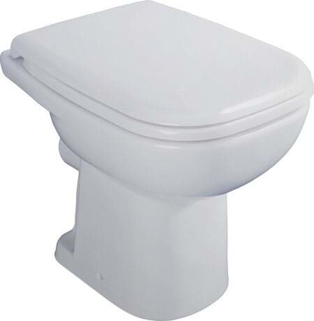 DURAVIT Stojící WC 210809 Design by sieger design #21080900002 - © Barva 00, Bílá Vysoký lesk, Množství vody na splachování: 6 l, Splachovací kruh: napůl otevřený 350 x 480 mm