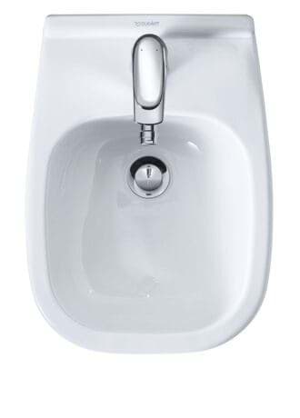 DURAVIT Závěsný bidet 223715 Design by sieger design #22371500002 - Barva 00, Počet otvorů pro armaturu na jednom umyvadle: 1 350 x 480 mm