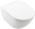Obrázek VILLEROY BOCH Subway 3.0 bezokrajové závěsné WC s TwistFlush, bílé Alpine #4670T001
