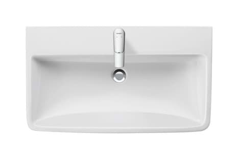 DURAVIT Umyvadlo 237580 Design by Duravit #23758000002 - p Barva 00, Bílá Vysoký lesk, Počet míst pro mytí: 1 Uprostřed, Počet otvorů pro armaturu na jednom umyvadle: 1 Uprostřed, Přepad: Ano 800 x 460 mm