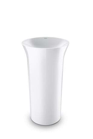 DURAVIT Volně stojící umyvadlo 270350 Design by Philippe Starck #27035000701 - • Barva 00, Bílá Vysoký lesk Ø 500 mm