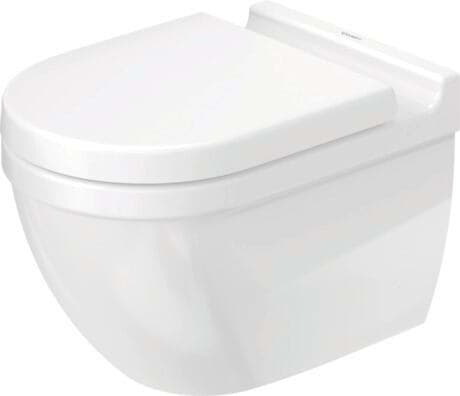DURAVIT Závěsný klozet 252709 Design by Philippe Starck #25270900001 - © Barva 00, Bílá Vysoký lesk, Množství vody na splachování: 4,5 l 365 x 540 mm