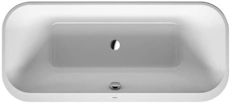 DURAVIT Vana 700453 Design by sieger design #700453800000000 - Barva 00, Bezešvý akrylátový panel, Bílá 1800 x 800 mm