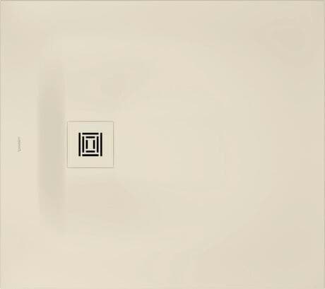 DURAVIT Sprchová vanička 720270 Design by Duravit #720270620000000 - Barva 62, Krémová Matná 900 x 800 mm
