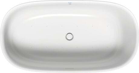 DURAVIT Volně stojící vířívá vana 760462 Design by Sebastian Herkner #760462000AS0000 - Barva 32, Air-systém, Bezešvý panel z minerálního materiálu, 50 Hz, Druh ochrany: IPX5 1600 x 850 mm