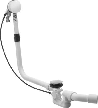 DURAVIT Odpadní a přepadová souprava s přívodem 791274 #791274000001000 - Barva 10, chrom 565 mm