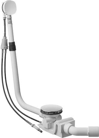 DURAVIT Sada odpadu a přepadu 791246 #791246000001000 - Barva 10, chrom 230 mm