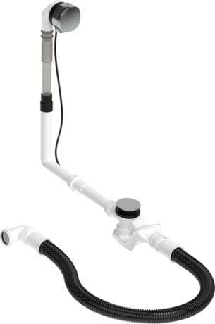 DURAVIT Odpadní a přetoková armatura s přítokem 792219 #792219000001000 - Barva 00, Bílá 400 mm