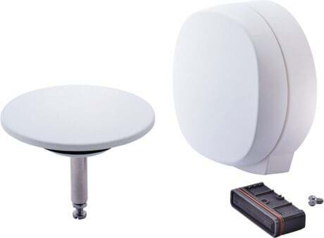 DURAVIT Souprava vybavení 792526 #792526000000000 - Barva 32, Bílá Matná 120 mm