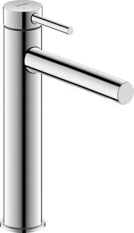 DURAVIT Páková umyvadlová baterie L CE1030002 Design by Duravit #CE1030002010 - Barva 10, Chrom, Výška: 245 mm, Hrdlo: 160 mm, Tlak vody (3 bar): 4,5 l/min, Třída hluku: I 52 x 204 mm