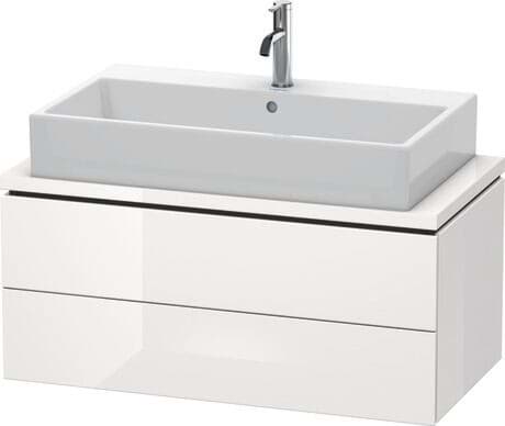 DURAVIT Skříňka pod umyvadlo pod desku závěsná LC5808 Design by Christian Werner #LC580802222 - Barva M07, Beton šedá Matná Dekor 920 x 477 mm