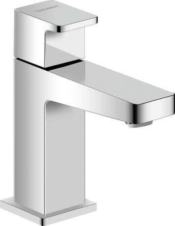 DURAVIT Stojící ventil MH1080002 Design by Duravit #MH1080002010 - Barva 10, Chrom, Výška: 127 mm, Hrdlo: 90 mm, Tlak vody (3 bar): 5,5 l/min 45 x 128 mm