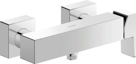 DURAVIT Páková sprchová baterie nástěnná MH4230000 Design by Duravit #MH4230000010 - Barva 10, Chrom, Druh připojení: S-přípojení, 1/2", Rozchod: 150 mm ± 15 mm, Tlak vody (3 bar): 21 l/min, Třída hluku: II 255 x 105 mm