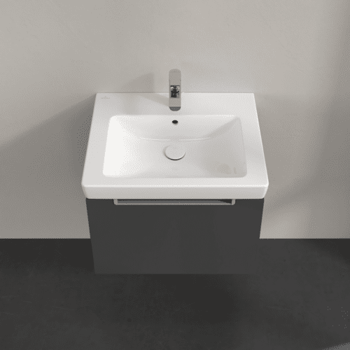 VILLEROY BOCH Subway 2.0 Vanity unit, 1 zásuvka, 587 x 420 x 454 mm, lesklá šedá #A68700FP, obrázek 5