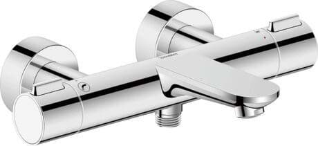 DURAVIT Vanový termostat nástěnný WA5220000 Design by Duravit #WA5220000010 - Barva 04, Bronz kartáčovaná, Třída hluku: II 303 x 223 mm