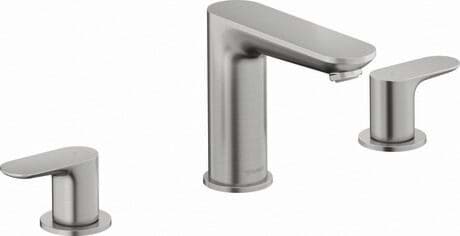 DURAVIT Tříotvorová umyvadlová baterie WA1060005 Design by Duravit #WA1060005070 - Barva 04, Bronz kartáčovaná, 3/8", Tlak vody (3 bar): 4,5 l/min, Třída hluku: I 326 x 176 mm