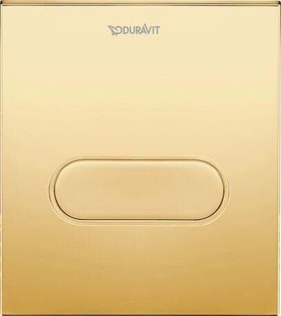 DURAVIT Mechanická ovládací deska pro pisoár A1 WD5004 Design by Duravit #WD5004341000 - Barva 00, Bílá 10 x 150 mm