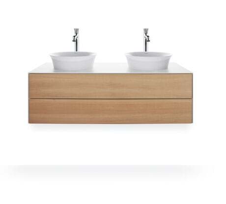 DURAVIT Umyvadlová mísa 236243 Design by Philippe Starck #2362430079 - • Barva 00, Bílá Vysoký lesk, Glazovaná zadní stěna: Ne Ø 430 mm