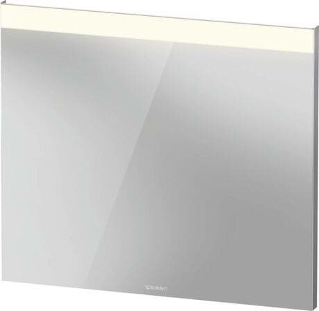 DURAVIT Zrcadlo LM7856 D Design by Duravit #LM785600000 - Barva 00, Bílá Vysoký lesk, 25 W 800 x 35 mm