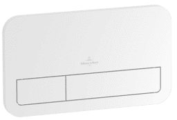 Obrázek VILLEROY BOCH Instalační systémy ViConnect WC ovládací deska 200S, 2-splachovací, bílá #92249068