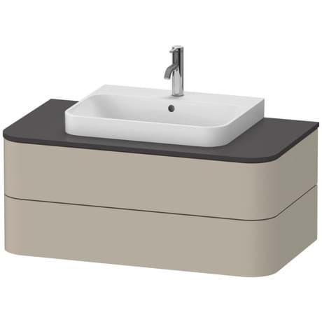 DURAVIT Skříňka pod umyvadlo pod desku závěsná HP4961 Design by sieger design #HP496106060 - Barva M22, Bílá Vysoký lesk Dekor 1000 x 550 mm