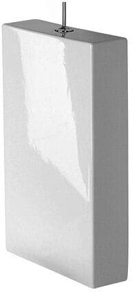DURAVIT Nádržka s keramickým víkem 872710 Design by Philippe Starck #87271000051 - Barva 00 390 x 125 mm