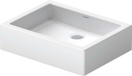 DURAVIT Umyvadlová mísa 045550 Design by Duravit #0455500800 - • Barva 00, Bílá Vysoký lesk, Počet míst pro mytí: 1 Uprostřed 500 x 380 mm