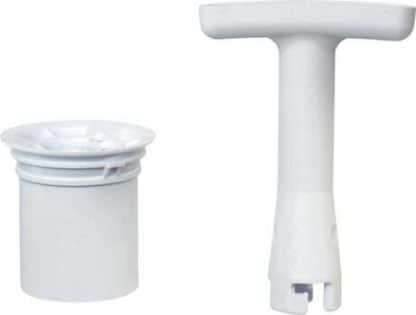 DURAVIT Pachová uzávěrka 100342 #1003420000 - Barva 00, Náhradní díl Odpady 70 mm