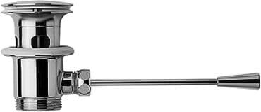 DURAVIT Kolenový ventil 005031 #0050311000 - Barva 10, Chrom 305 mm