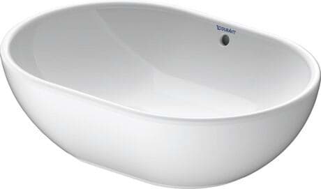 DURAVIT Umyvadlová mísa 033550 #0335500000 - • Barva 00, Bílá Vysoký lesk, Počet míst pro mytí: 1 Uprostřed, Vnitřní rozměry: 465x130 mm 495 x 350 mm