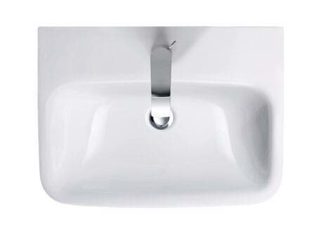 DURAVIT Umyvadlo 231960 Design by Matteo Thun & Antonio Rodriguez #2319600000 - p Barva 00, Bílá Vysoký lesk, Obdélníkový, Počet míst pro mytí: 1 Uprostřed, Počet otvorů pro armaturu na jednom umyvadle: 1 Uprostřed 600 x 440 mm