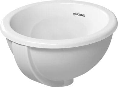 DURAVIT Vestavné umyvadlo Bali 047334 Design by Prof. Frank Huster #0473340031 - • Barva 00, Bílá Vysoký lesk Ø 335 mm