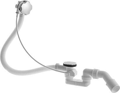 DURAVIT Odpadní a přetoková armatura 791287 #791287000001000 - Barva 10, Chrom 400 mm