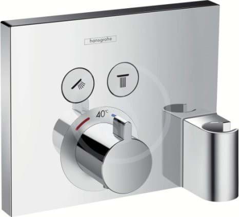 Obrázek HANSGROHE Shower Select termostat podomítkový pro 2 spotřebiče 15765000 - chrom
