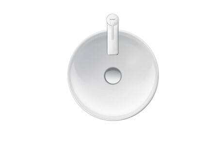 DURAVIT D-Neo umyvadlová mísa, průměr 400mm #23714000701 - bílá/WonderGliss