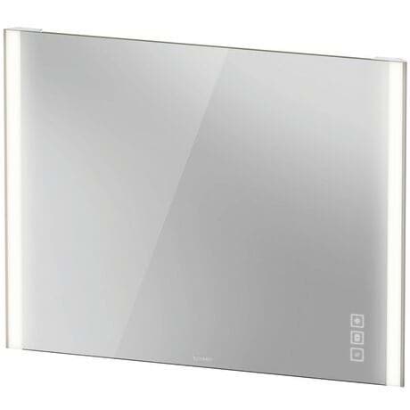 DURAVIT XViu zrcadlo s vyhříváním, 105x80cm #XV70430B1B10000 - šampaňské mat