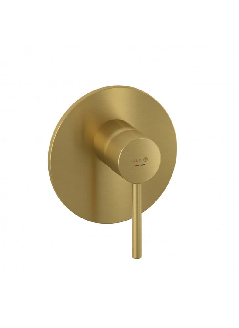KLUDI BOZZ podomítková sprchová jednopáková baterie #38755N076 - Brushed Gold