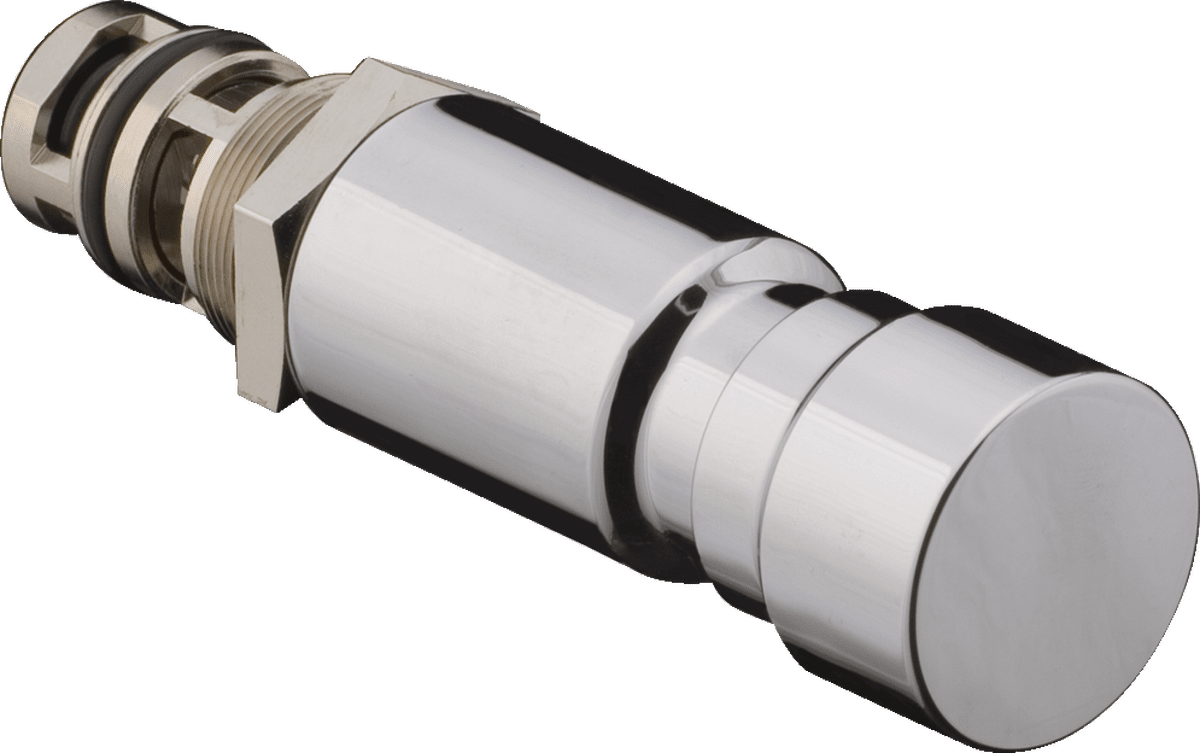 HANSGROHE Diverter cpl. s objímkou a stahovacím knoflíkem #13971840 - Drahá mosaz