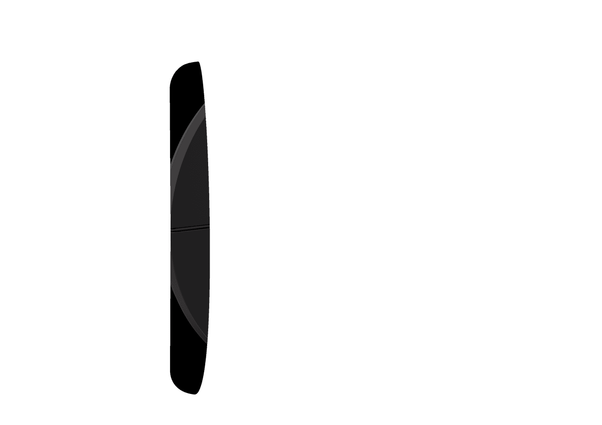 HANSGROHE AXOR ShowerSelect ID Termostat pod omítku, kulatá verze, pro 2 spotřebiče #36750670 - matná černá