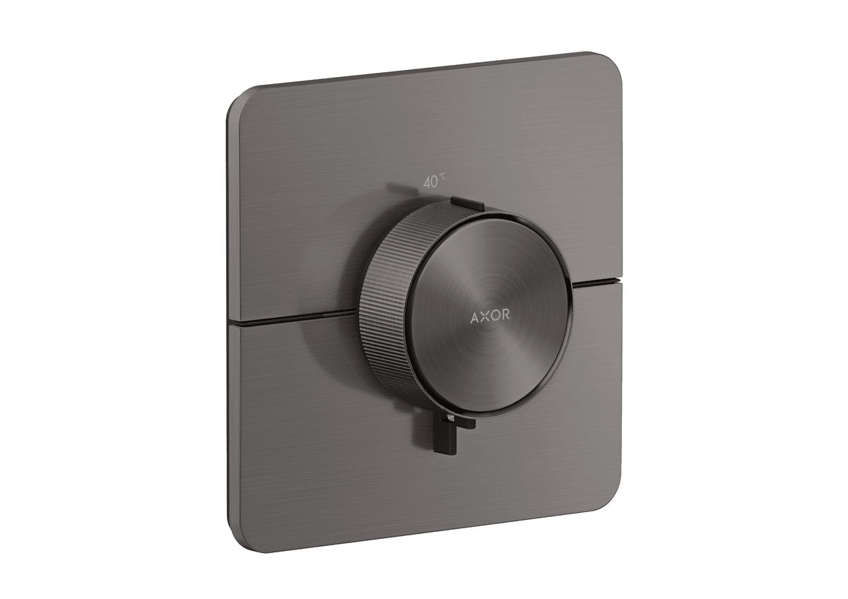 HANSGROHE AXOR ShowerSelect ID Termostat HighFlow pod omítku, softsquare #36775340 - kartáčovaný černý chrom