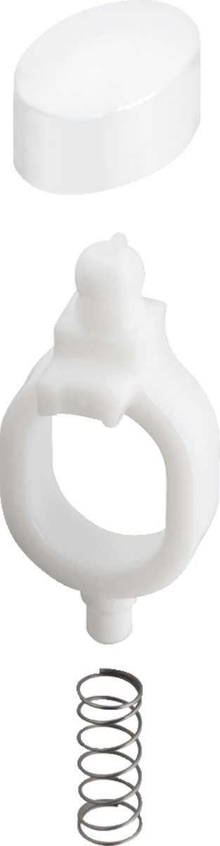 HANSGROHE tlačítko šedé (10 kusů) #97408000